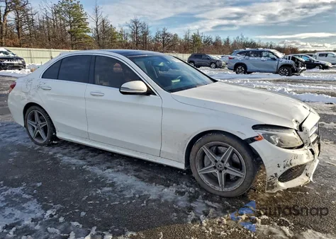 2018 Mercedes-Benz C 300 4Matic from USA, damaged, VIN 55SWF4KB7JU270469